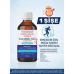 Giritli Metin Efendi 125 ml Gilaburu hazanbel andız harnup Özlü Avokado Yaprağı Ekstraktlı Yaşa Bağlı Destek Şurup Multivitamin