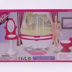 Girl's Favorite /Gloria Banyo Oyun Seti Bebek Mobilyası (No. 3013)