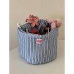 Girlsy Bags Organizer Sepet Dolap Içi Düzenleyici Makyaj Çantası Kumaş Organizer Çanta