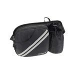 Gisdanchz Doğa Yürüyüşü Fanny Pack Erkek Kadın Su Şişesi Tutuculu Su Geçirmez Bel Çantası, Yürüyüş Köpek Tedavisi Eğitim Balık Tutma, Büyük Beden Bel Çantası Kalça Kemer Çantaları İçecek Bira Telefon Tutucusu, Siyah