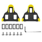 GisWell SPD Cleats SPD SL ile uyumlu bisiklet, Sm-Sh10/Sm-Sh11/Sm-Sh12 ile uyumlu, Shimano SPD Sl Cleats için 6 derece bisiklet ayakkabısı krampon seti, yarışma bisikleti için ideal