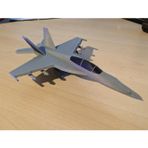 Git 3D F-18 Uçak Kit Card Maket Oyuncak