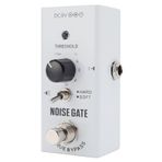 Gitar Gürültü Kapısı Pedalı Güçlü Yumuşak Mod Analog Efekt Aralık Full Metal Gövde Ile Gitar Elektro Gitar Ve Bas Için Gerçek Baypas
