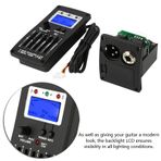 Gitar Pikap Gitar Pick Up, Ekolayzer Dijital Tuner, Elektrik Akustik Klasik Gitarlar Için Gitar aksesuarları