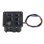Gitar Pikap Preamp Gövdesi, Gitar Pikap Preamp Ses Bas Tiz Faz Kontrolü Yerleşik 7 Segment LED Tuner ISYS Plus Için Gitar EQ Ekolayzır