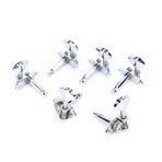 Gitar String Tuning Peg, Gitar Makinesi Kafası Gitar Dizi Tuner Çivi Seti Gitar Ayarlama Anahtar Ayarlama Pedalları Gitar Severler için Elektro Gitar (Gümüş)