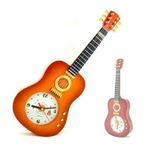 Gitar Tasarımlı Dekoratif Masa Saati