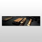 Gitar Telleri Kanvas Tablo 240x80cm