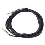 Gitar Yama Kablosu 6.35mm Pedal Konnektörü Tel 5m Enstrüman Aksesuar Bas Için Elektro Gitar Yama CablePatch Konnektörü Pedal Ve Malzeme