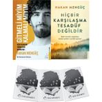 Gitmeli Miyim Kalmalı Mıyım? ve Hiçbir Karşılaşma Tesadüf Değildir 2li Set Hakan Mengüç + Hediyeli