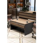 Givayo Antrasit Swan Çırağan Ofis Sehpası