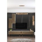 Givayo Mobilya Aspendos Tv Ünitesi Beyaz Ceviz