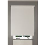 GİVAYO STOR Düz Stor Perde Güneşlik Ekru Etek Dilimsiz (kırık Beyaz)