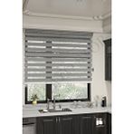 Givayo Stor Ithal Bambu Açık Gri Bambu Stor Zebra Perde Etek Dilimsiz 10x30 Cm