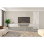 Givayo Troya Tv Unitesi 250 Cm Duvara Monte 3 Modul Beyaz