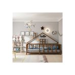 Givayo Wood's Haus Montessori Yatak Kapılı Ceviz - 90 x 190 cm