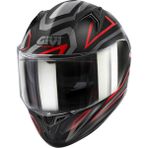 Givi 50.7 Proton Mat Tıtanıum-Kırmızı Kask - 2XL