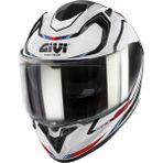 Givi 50.8 Mach1 Full Face Motosiklet Kaskı - Beyaz - Siyah - Kırmızı