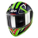 Givi 50.8 Racer Full Face Gri Siyah Motosiklet Kaskı