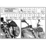 Givi A167A Suzukı GSR 600 06-07 Rüzgar Siperlik Bağlantısı