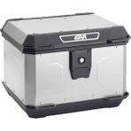 Givi ALP44A2 Alpina Alüminyum Arka Monolock Çanta (Gri) - Tek Renk - Standart