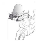 Givi D446KIT Yamaha X-Max 125-250 10-13 Rüzgar Siperlik Bağlantısı