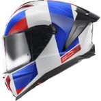 Givi Gıvı 50.3 Vısıon Beyaz-Mavi-Kırmızı Kask - XL - Mat Beyaz