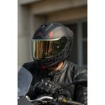 Givi Gıvı 50.x Bones Kırmızı / 1 Renkli 1 Şeffaf Vizörlü Motosiklet Kask