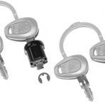 Givi Z227A Gri 2'li Universal Çanta Anahtar Seti