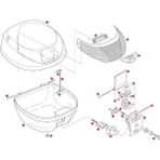 Givi Z310 Çanta Alt Tabla Kilit Sacı