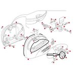 Givi Z545 E41 Çanta Logo Plakası
