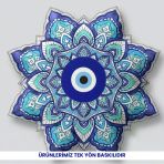 Gıybet Radarı - 45X45 Cm Dijital Baskı Dekoratif Boncuk Silikon Dolgulu Yastık