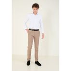 Giyim Dünyası Erkek Slim Fit Gömlek Beyaz