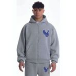 GiyimAdaButik Unisex Oversize Fermuarlı Eşofman Takımı