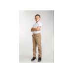 GİYİMİVA Ribana Bel Erkek Çocuk Pantolonu 7 Yaş Bej Renkli Canvas Model