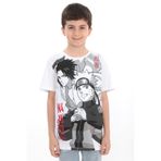 Giyimod ORİJİNAL NARUTO SASUKE UZUMAKİ ÇOCUK TSHIRT- 54935-BEYAZ