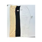GİYSEM UNDERWEAR Pamuklu, 3'lü Ten, Siyah ve Beyaz Diz Üstü - altı, Etek-Pantolon Altı, Basic Tesettür-Tayt