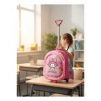 GİYU SHOP Kız Çocuk Anaokulu Kreş Çekçekli Tekerli 3d Eva Renkli Baskılı Sırt Çantası ve Okul Çantası Henüz Yorum Yazılmamış.