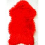 Giz Home 100x150 cm Kırmızı Uzun Tüylü Kuzu Post Halı