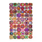 Giz Home D11 Bolero 120x180 cm Renkli Örgü Halı