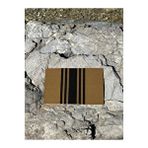 Giz Home Perla 35x60 Bej Siyah Çizgili Koko Paspas Dış Kapı Paspası Kıl Kapı Önü Paspası