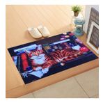 Giz Home Trendy Kitaplıkta Kedi 45x75 cm Paspas
