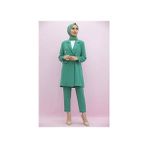 Giza Giyim Kadın Blazer Ceket Takım Mint - 38 - Yeşil
