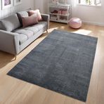 Giza Home Pandora Yumuşak Peluş Shaggy Gri Çocuk Odası Oturma Odası Salon Mutfak Koridor Halısı Yolluk 1104O