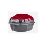 GİZA MOTOR Motosiklet Arka Çanta 33 Lt Kapasite Metalik (Parlak) Bordo