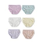 GizaKids Kız Çocuk Slip Külot İç Çamaşır 6lı Set, 6-7 Yaş, dndzsl, Karışık, kız-çocuk