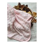 GizaKids Wellsoft Bebek Battaniyesi Çocuk Çok Amaçlı Örtü Kundak Pike Pembe 92 cm, bklvortu