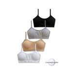 GizaKids%95 Pamuklu Kız Çocuk İnce Askılı Alıştırma Sütyeni 4lü Set Yarım Atlet 14-16 Yaş, 14-16 Yaş, stynf, Karışık, Kız Çocuklar