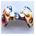 Gizala Ps5 Desenli Dualsense Silikon Kutulu Altın Silikon Kılıf