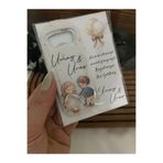 Gizem Graphic İkiz Bebek Temalı Açacak Magnet 20'li Paket